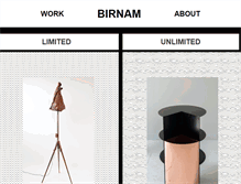 Tablet Screenshot of birnamwoodstudio.com